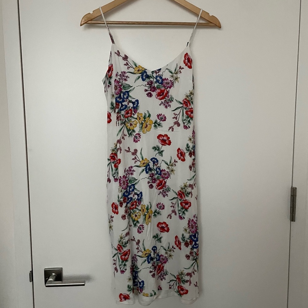 Floral MIDI Length Dress